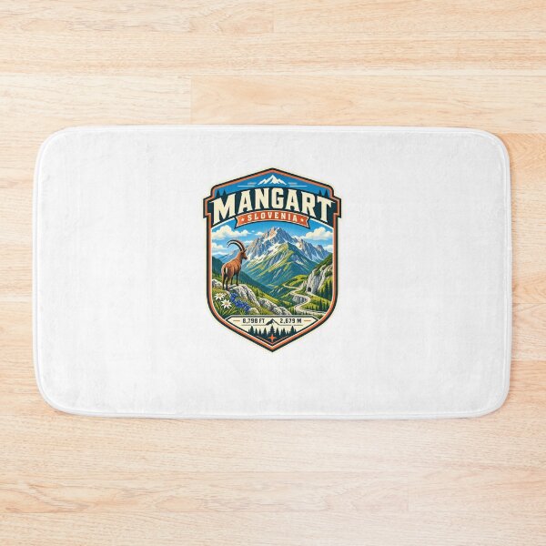 Item preview, Mangart Slovenia Mountain Peak Hiking Travel Adventurer designed and sold by Star3NowForMe.