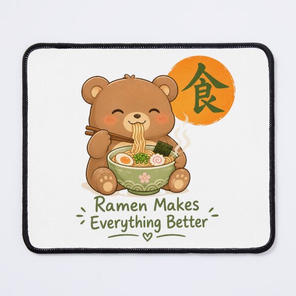 Item preview, Cute Ramen Koala – Kawaii Koala Eating Ramen Japanese Food Art Funny Ramen Gift designed and sold by QARVI.