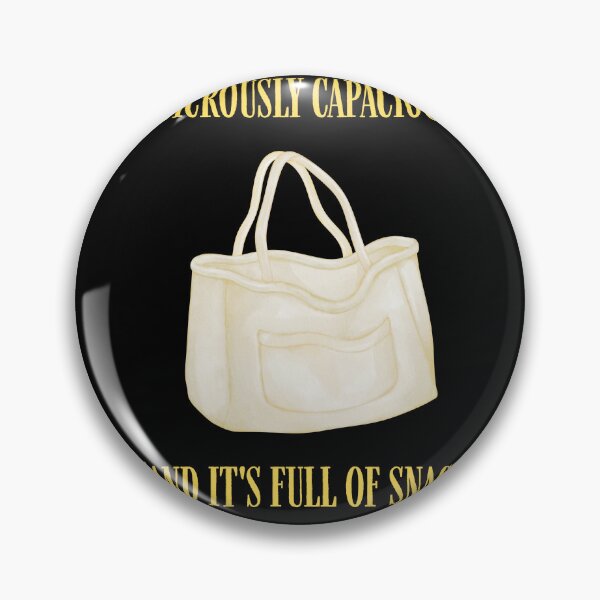 Item preview, Ludicrously Capacious Bag Snacks Anxiety Parody designed and sold by Mircea786.