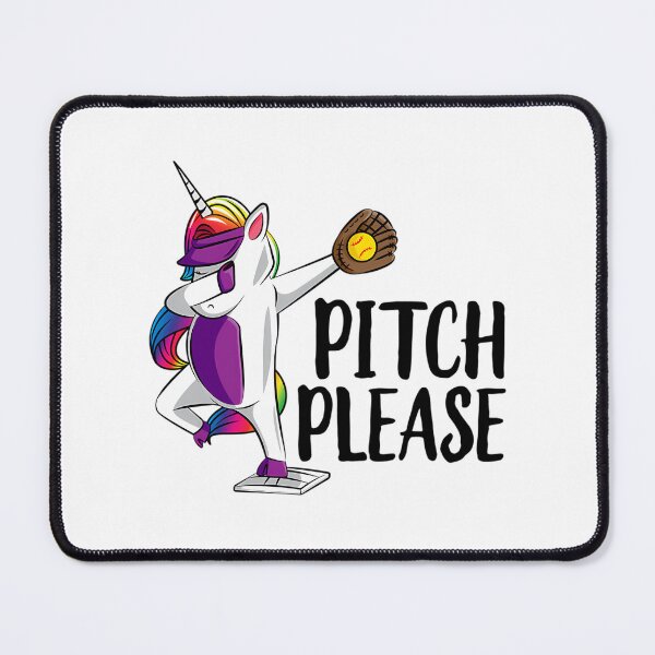 Item preview, Dabbing Unicorn Softball Girls Softball Dab Softball Gift Cute Softball Unicorn Pitch Please Dab designed and sold by ilyana-walz.