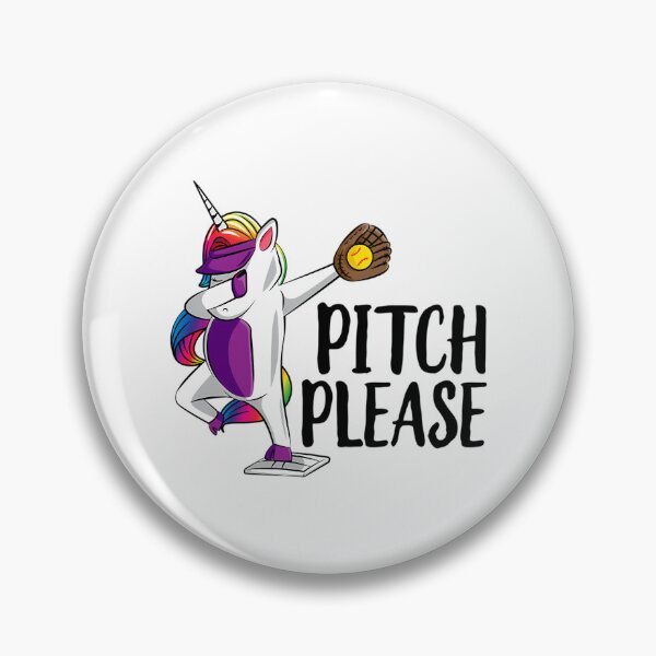 Item preview, Dabbing Unicorn Softball Girls Softball Dab Softball Gift Cute Softball Unicorn Pitch Please Dab designed and sold by ilyana-walz.