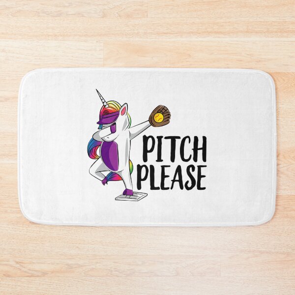 Item preview, Dabbing Unicorn Softball Girls Softball Dab Softball Gift Cute Softball Unicorn Pitch Please Dab designed and sold by ilyana-walz.