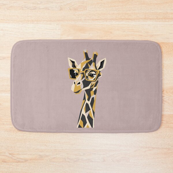 Item preview, Smart Giraffe Wearing Glasses Cubism Art Funny Teacher Animal Design designed and sold by alenaz.