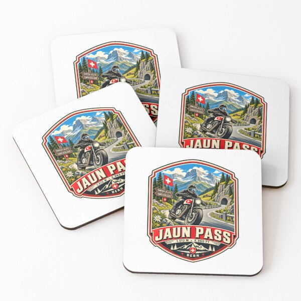 Item preview, Jaun Pass Swiss Alps Switzerland Motorcycle Rider Adventure Bern designed and sold by Star3NowForMe.