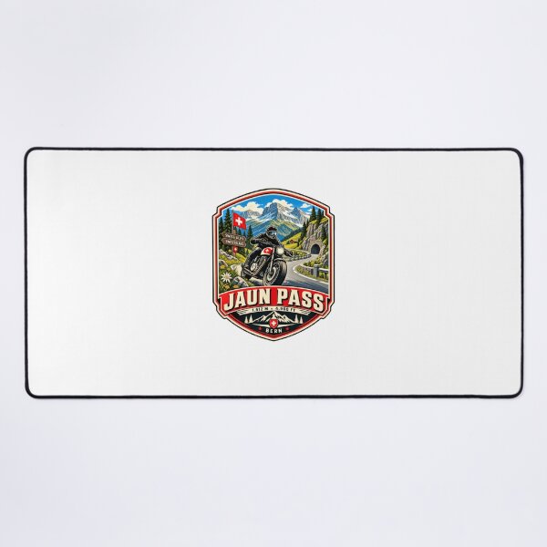 Item preview, Jaun Pass Swiss Alps Switzerland Motorcycle Rider Adventure Bern designed and sold by Star3NowForMe.
