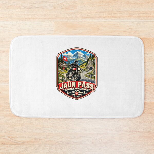 Item preview, Jaun Pass Swiss Alps Switzerland Motorcycle Rider Adventure Bern designed and sold by Star3NowForMe.