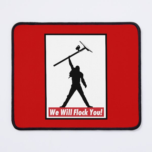 Item preview, We Will Flock You (with Camera) designed and sold by Karate Octopus.