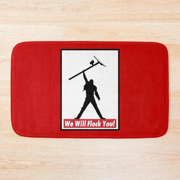 Item preview, We Will Flock You (with Camera) designed and sold by Karate Octopus.