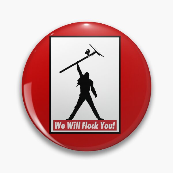 Item preview, We Will Flock You (with Camera) designed and sold by Karate Octopus.