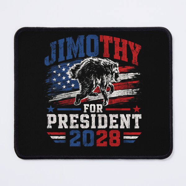 Item preview, Jimothy For President 2028 Dog Owner Political Humor Election Campaign designed and sold by HumansStuck12.