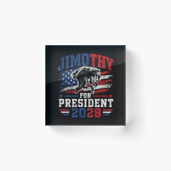 Item preview, Jimothy For President 2028 Dog Owner Political Humor Election Campaign designed and sold by HumansStuck12.