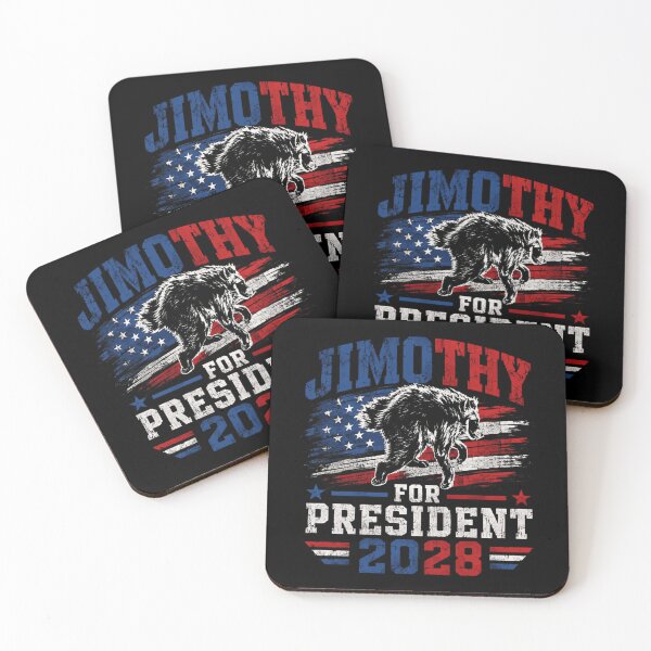Item preview, Jimothy For President 2028 Dog Owner Political Humor Election Campaign designed and sold by HumansStuck12.