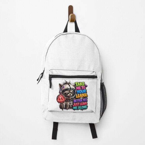 Item preview, Take Me To Your Leader Or Better Yet Just Leave Me Alone Raccoon designed and sold by Sovereign Supply Co..