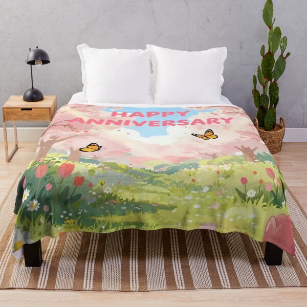 Item preview, Happy Anniversary – Romantic Spring Garden Love designed and sold by Nomad-Maynard.