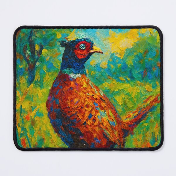 Item preview, Pheasant – An Impressionistic Oil Painting designed and sold by GalleryKauffeld.