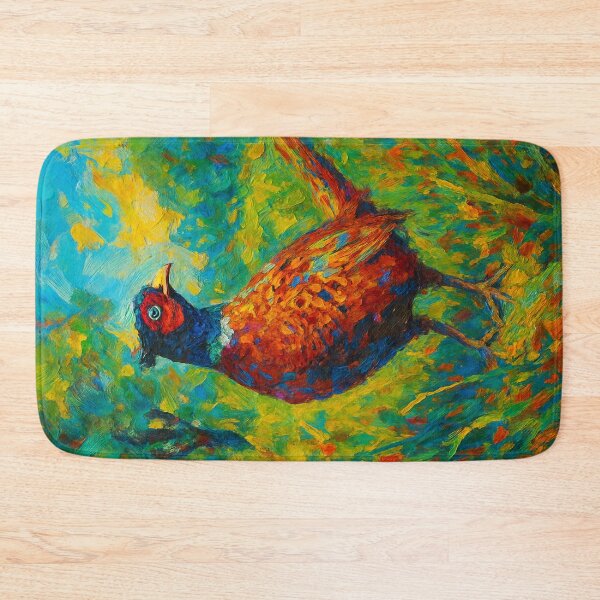 Item preview, Pheasant – An Impressionistic Oil Painting designed and sold by GalleryKauffeld.
