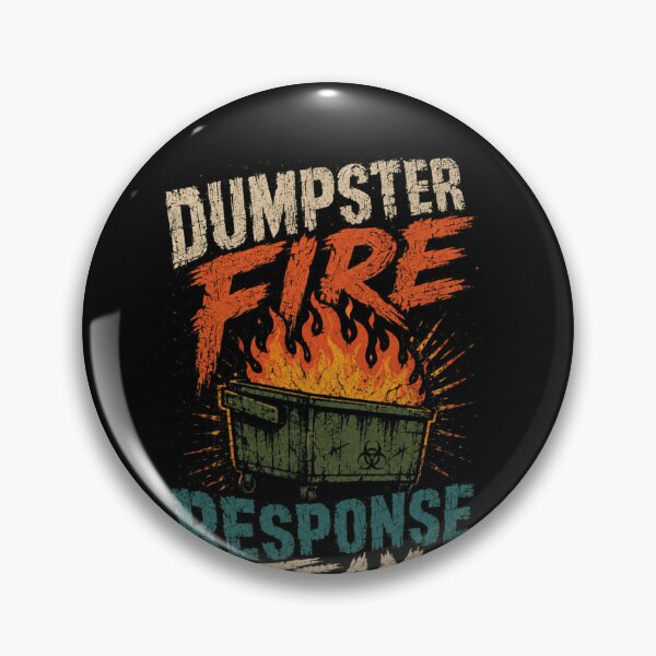 Item preview, Dumpster Fire Response Team Chaos Humor Sarcastic Employee Coworker designed and sold by SkeletonsDanger.