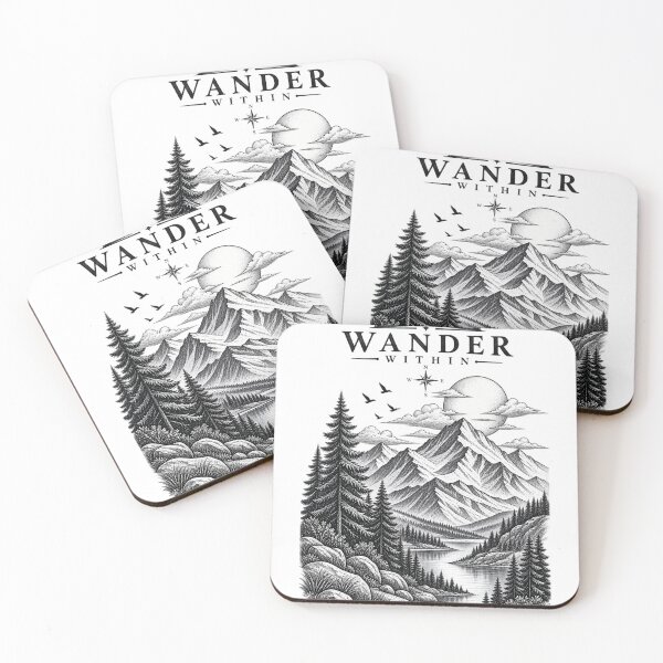 Item preview, Wander Within Mountain Landscape designed and sold by CodePaws Creations.