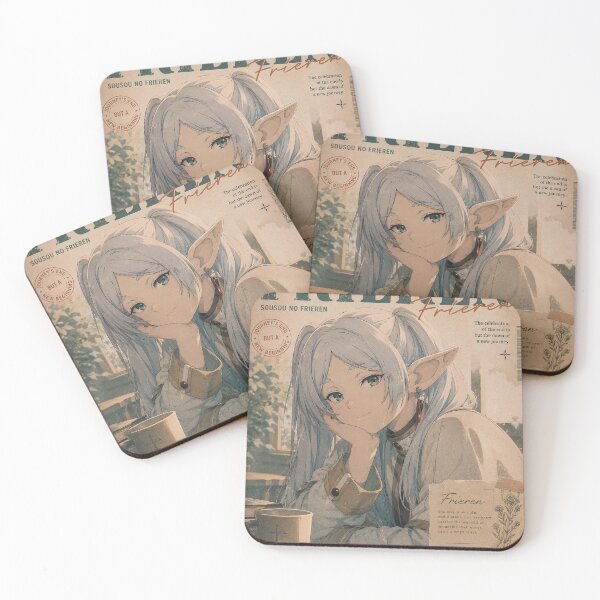 Item preview, Frieren Vintage Anime Aesthetic Magazine Cover designed and sold by iwzzuel.