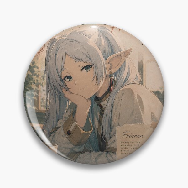 Item preview, Frieren Vintage Anime Aesthetic Magazine Cover designed and sold by iwzzuel.
