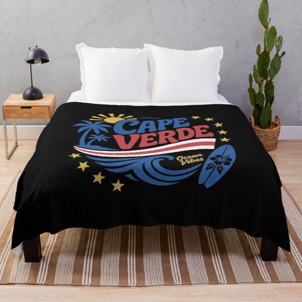 Item preview, Cape Verde Flag Cape Verdean Surfing Ocean Vibes designed and sold by alenaz.