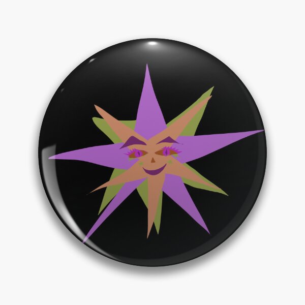 Item preview, Smiling Star with eyebrows designed and sold by beautifulprince.