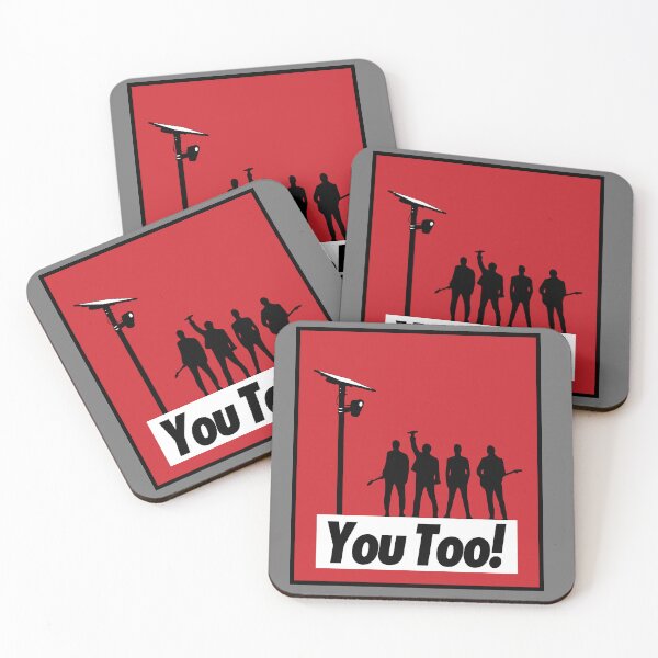 Item preview, You Too! (Big Flock Camera with Phrase) designed and sold by Karate Octopus.