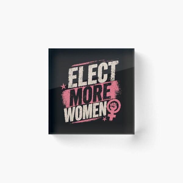 Item preview, Elect More Women Feminist Politics Voter designed and sold by HumansStuck12.
