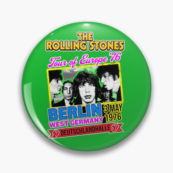 Item preview, The Rolling Stones Berlin 1976 Tour Poster designed and sold by HesselEmely.