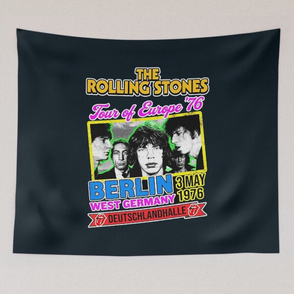 Item preview, The Rolling Stones Berlin 1976 Tour Poster designed and sold by HesselEmely.