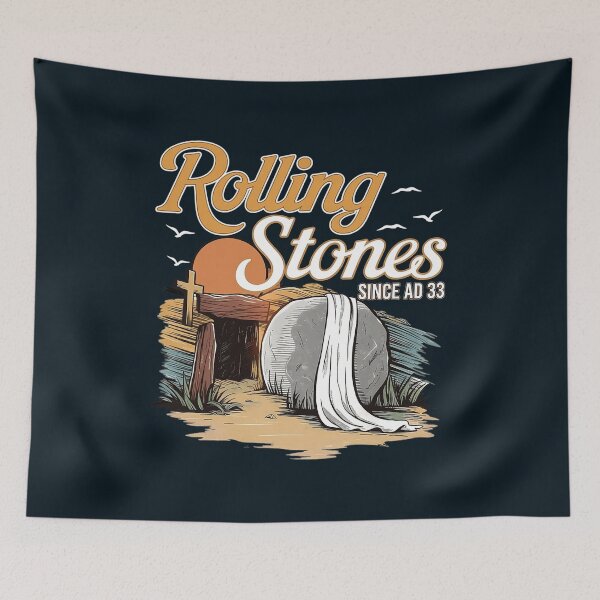 Item preview, Rolling Stones Exile on Main Street Vintage Design designed and sold by HesselEmely.