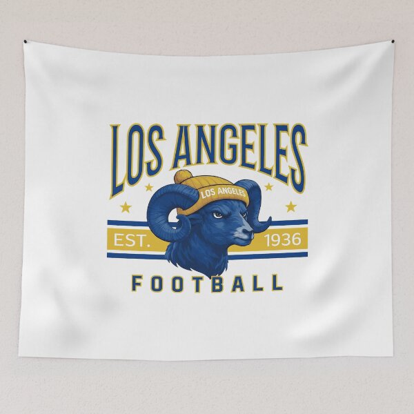 Item preview, Retro LA Football Ram Vintage Style  designed and sold by Swango1994.