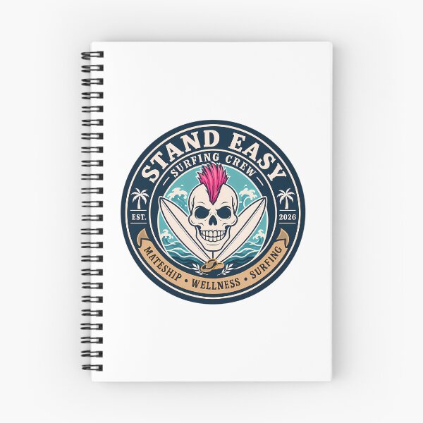Item preview, Stand Easy Veteran Surf Club Logo Sunshine Coast designed and sold by jaida-roperx.