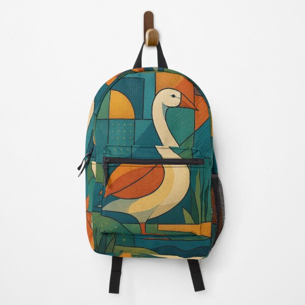 Item preview, Graceful Goose – A cubist Bird illustration. designed and sold by GalleryKauffeld.