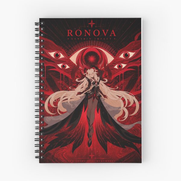 Item preview, Ronova Genshin Impact Dark Fantasy Anime Art designed and sold by iwzzuel.