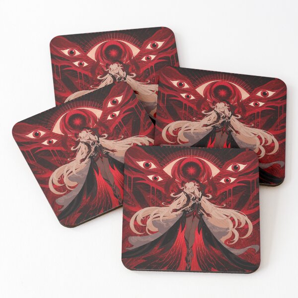 Item preview, Ronova Genshin Impact Dark Fantasy Anime Art designed and sold by iwzzuel.