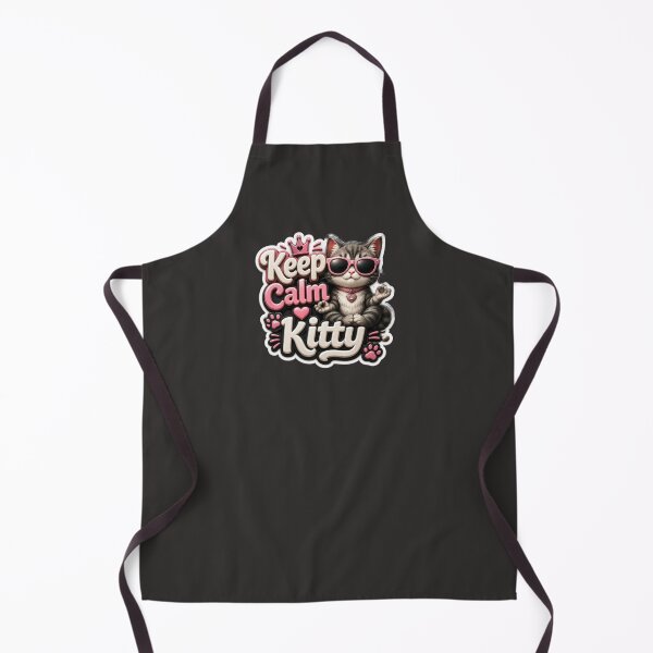 Item preview, Keep Calm Kitty Cute 3D Cat designed and sold by MR4me.