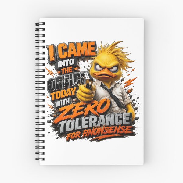Item preview, I Came Into The Office Today With Zero Tolerance For Nonsense Duck designed and sold by Sovereign Supply Co..