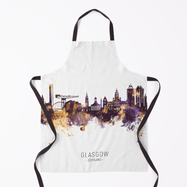 Item preview, Glasgow Scotland Skyline designed and sold by ArtPrints.