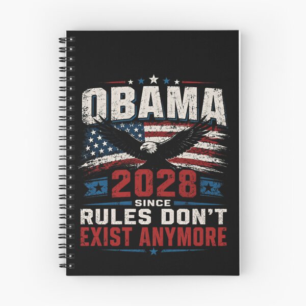 Item preview, Obama 2028 Since Rules Don't Exist Anymore Political Election President Supporter designed and sold by JonesFlora2025.