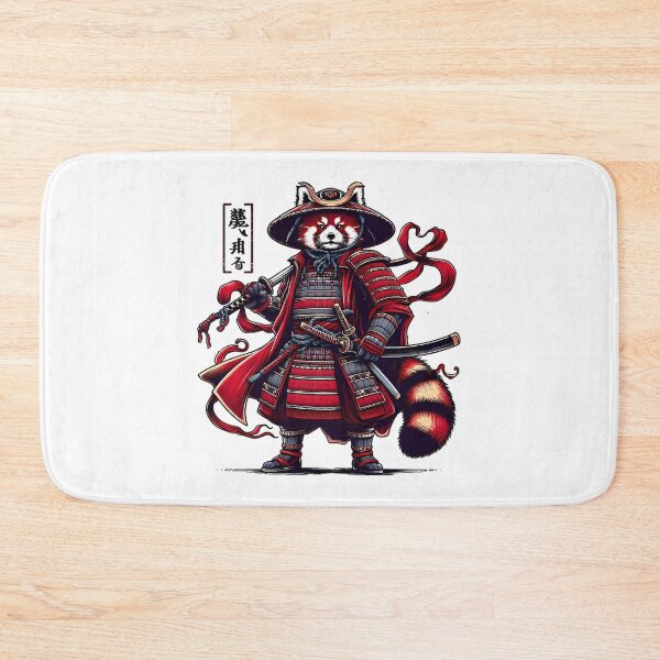 Item preview, Red Panda Samurai Warrior Of Knight Cute But Deadly designed and sold by serah-pasc.