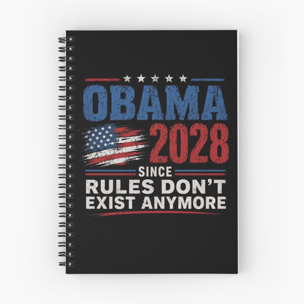 Item preview, Obama 2028 Since Rules Don't Exist Anymore Political Satire Election Humor designed and sold by JonesFlora2025.