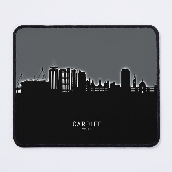 Item preview, Cardiff Wales Skyline designed and sold by ArtPrints.