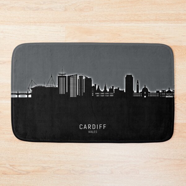 Item preview, Cardiff Wales Skyline designed and sold by ArtPrints.