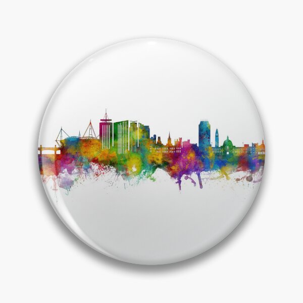 Item preview, Cardiff Wales Skyline designed and sold by ArtPrints.