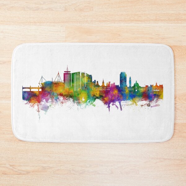 Item preview, Cardiff Wales Skyline designed and sold by ArtPrints.