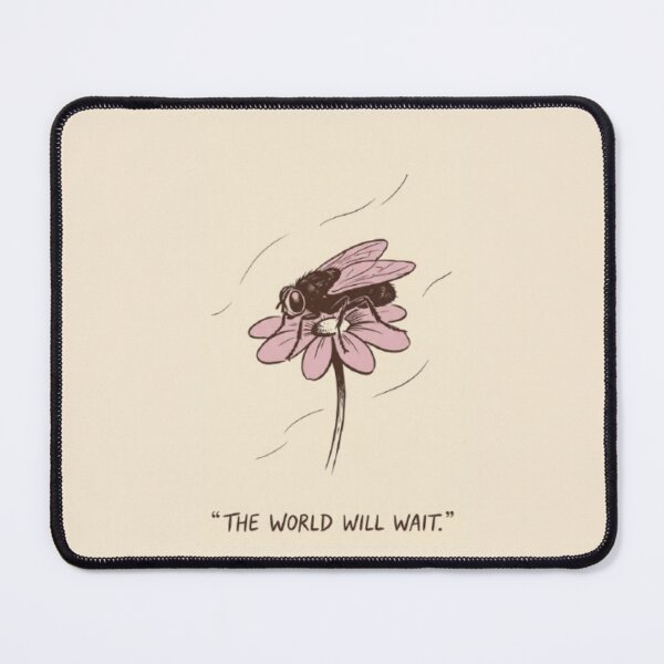 Item preview, The World Will Wait – Funny Fly Slow Living Comic designed and sold by InnerwayStudio.