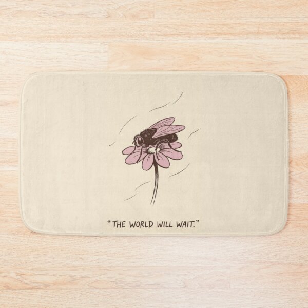 Item preview, The World Will Wait – Funny Fly Slow Living Comic designed and sold by InnerwayStudio.