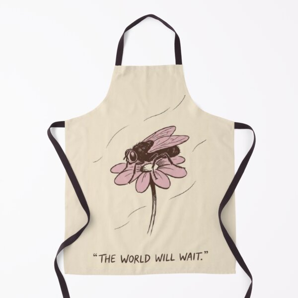Item preview, The World Will Wait – Funny Fly Slow Living Comic designed and sold by InnerwayStudio.