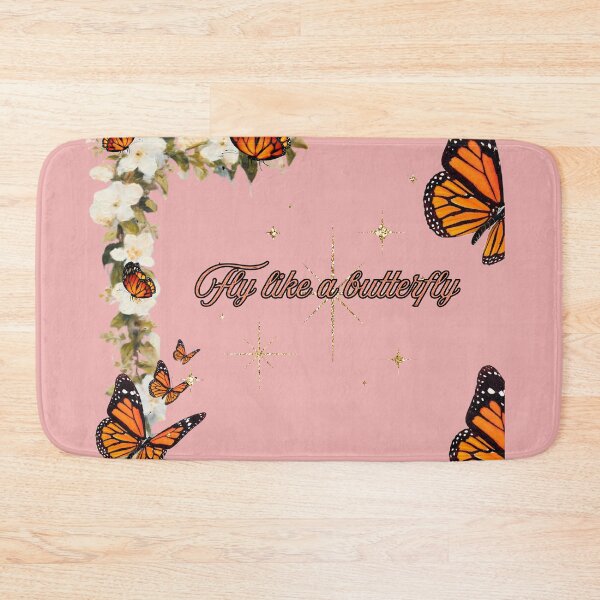 Item preview, Fly like a butterfly floral monarch butterfly design  designed and sold by Hager-AboAllil.